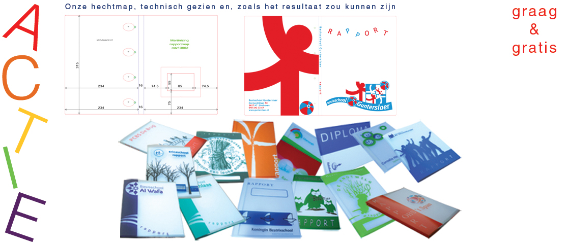 Portfolio of rapport ringbandmap (met set specifieke tabbladen en showtassen) wordt nu geleverd in een super duurzame extra dikke kwaliteit