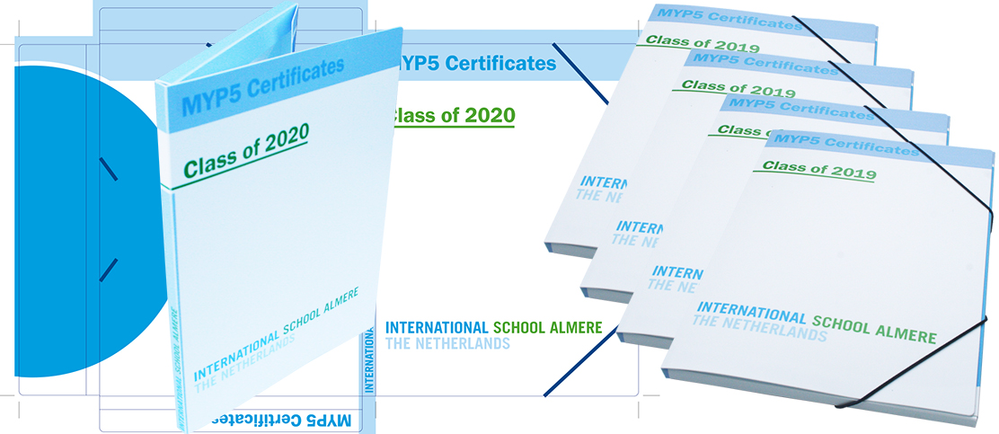 
Elasto certificate cassette for International School Almere.