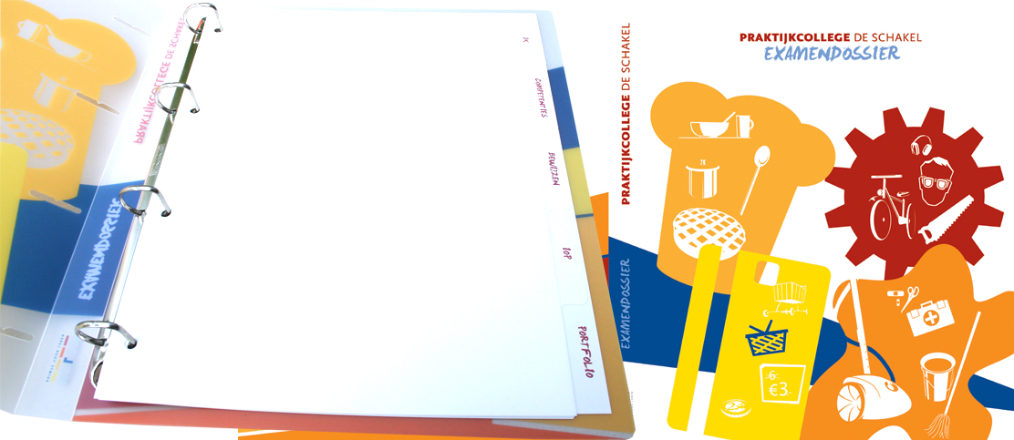 ringbandmap-examendossier-Praktijkcollege-De-Schakel-haarlem