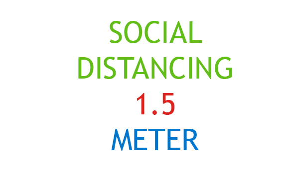 Social Distancing: houdt 1.5 meter afstand voor basisscholen en vervolgonderwijs