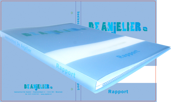 Welkom op De Anjelier! Een geweldige school met een schitterende nieuwe rapportmap.